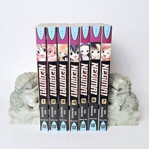Negima Magister Manga Vol. 1-7. By Ken Akamatsu - English